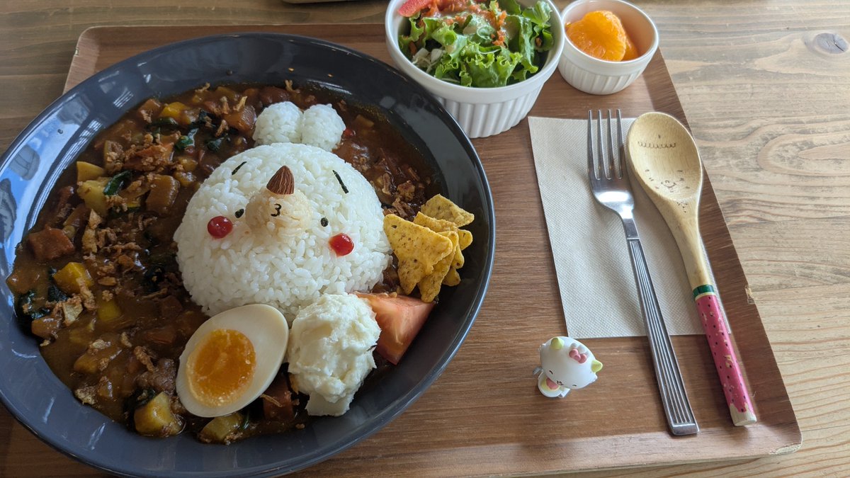 m_d52766's tweet image. 可愛いご飯❤
#ぱわ活