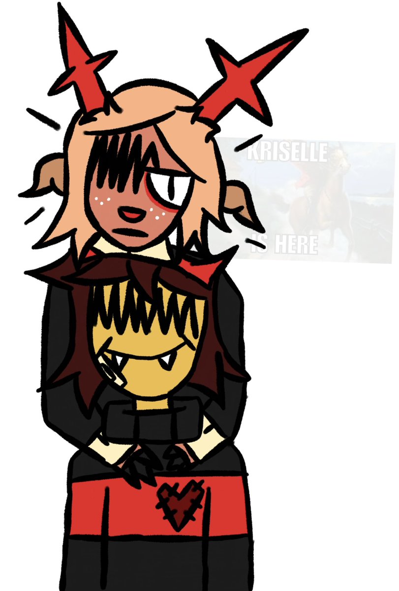 spidermarsh69's tweet image. Her idiot 

Designs from @Void_VunzzZ #DELTAFELL #Kriselle