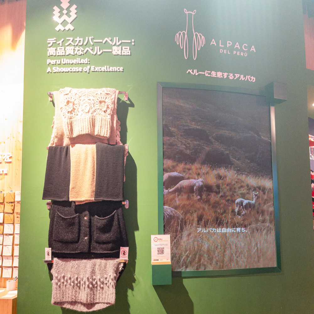 関西万博・ペルー館へ。 なんとペルーには8割のアルパカが生息して