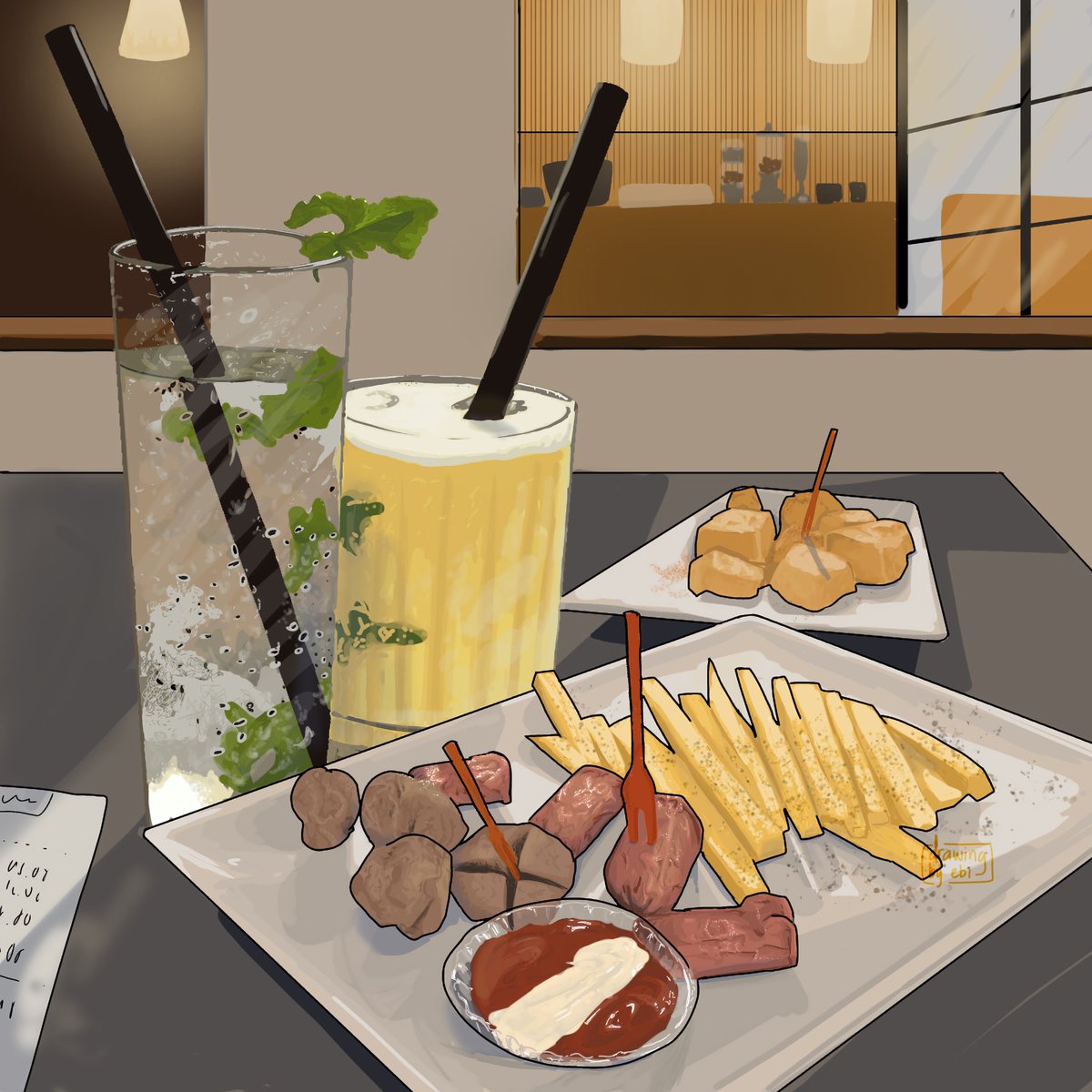 Taun lalu, foodart mengubahku