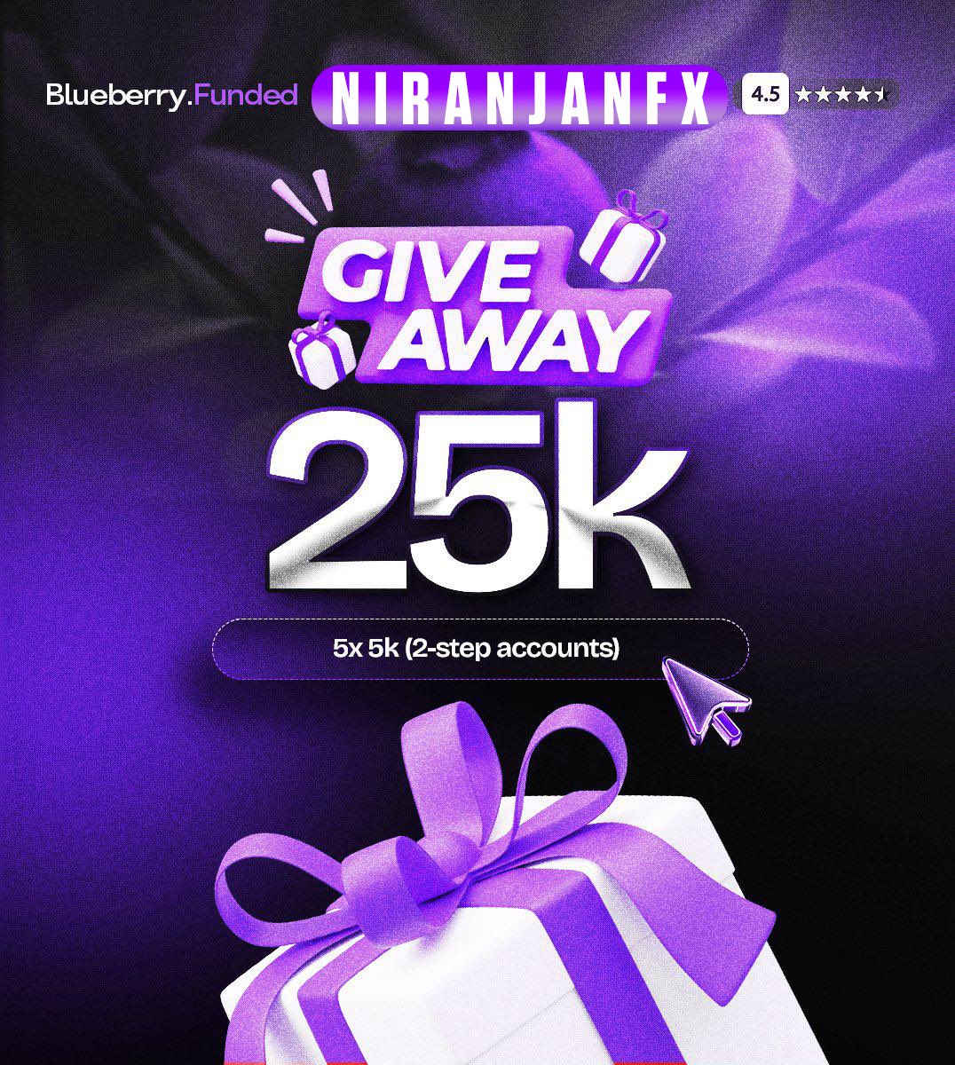 Niranjanfx (@niranjanbadekar) on Twitter photo ๐To participate in the giveway follow this ๐
1๏ธโฃ Follow <a href="/NiranjanBadekar/">Niranjanfx</a> <a href="/BlueberryFunded/">Blueberry Funded</a>
2๏ธโฃ Tag your 3 friends in comment and retweet this post
3๏ธโฃInvite you 5 friends in our discord to eligible - discord.gg/W4twA7V2
4๏ธโฃFollow on Instagram - instagram.com/niranjannfx?igโฆ ๐To participate in the giveway follow this ๐
1๏ธโฃ Follow <a href="/NiranjanBadekar/">Niranjanfx</a> <a href="/BlueberryFunded/">Blueberry Funded</a>
2๏ธโฃ Tag your 3 friends in comment and retweet this post
3๏ธโฃInvite you 5 friends in our discord to eligible - discord.gg/W4twA7V2
4๏ธโฃFollow on Instagram - instagram.com/niranjannfx?igโฆ