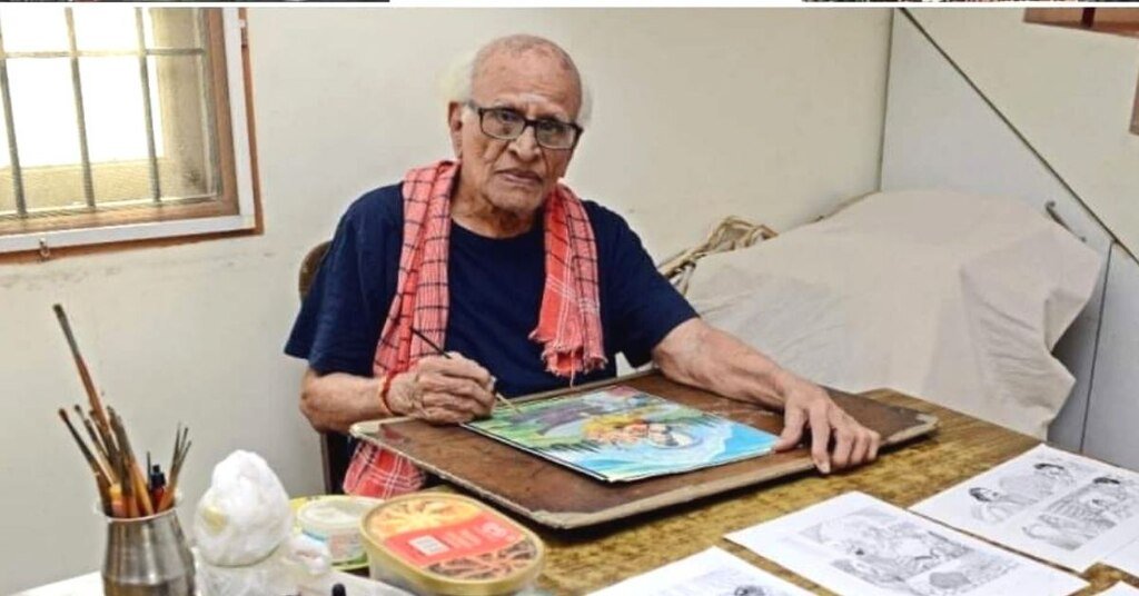 You would have grown up reading Chandamama as a kid, and would have loved reading Vikram-Vetala stories, and that iconic image.

Today is Jayanti of the artist behind  that image Karatholuvu Chandrasekaran Sivasankaran, or better known as Artist Shankar.

Hailing from a village