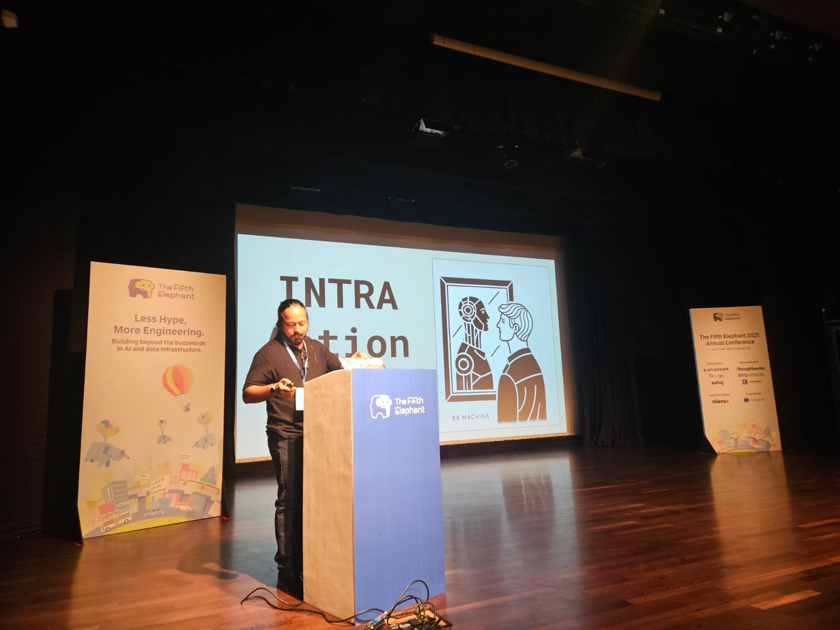 Animesh Ghosh (@theonlymaddogx) on Twitter photo <a href="/pacificleo/">Prashant Singh</a> rethinking UI in the AI agent here in the agentic AI track
He introduces "INTRA ACTION", where UI is built not just for humans, but a new collaborative entity, a composition of human + AI, our new thinking collaborators <a href="/pacificleo/">Prashant Singh</a> rethinking UI in the AI agent here in the agentic AI track
He introduces "INTRA ACTION", where UI is built not just for humans, but a new collaborative entity, a composition of human + AI, our new thinking collaborators