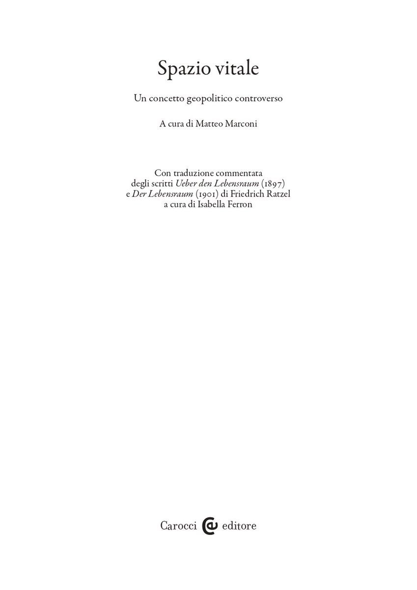 IsabellaFerron's tweet photo. With this marvellous news, the weekend can begin. Here is the first Italian translation of F. Ratzel's Lebensraum, which I have translated and provided with a linguistic commentary. https://t.co/lnEBhLIkY0