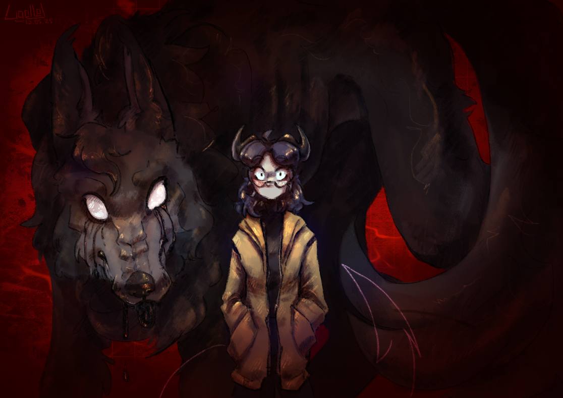 idk lol
This wolf is the personification of my negative emotions...ehhhh, yea
•
#digitalart idk