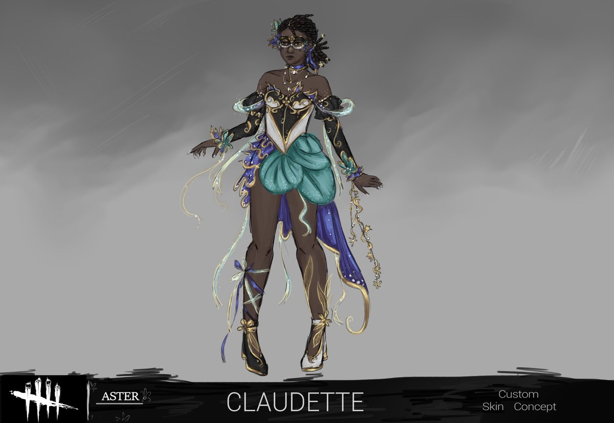 JimmyYuh2's tweet photo. Masquerade Claudette Skin Concept
.
.
#deadbydaylightcosmetic #DeadByDaylight #dbd #dbdconcept #dbdskin #art https://t.co/4YOfVVl3ia