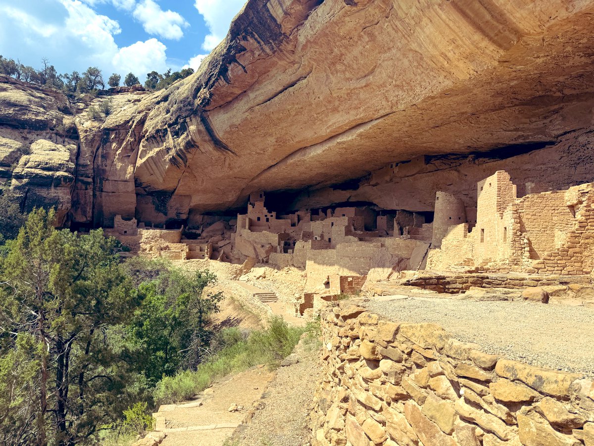 Today was a good day. 

Mesa Verde National Park. 

Reminder, visit YOUR National Parks.