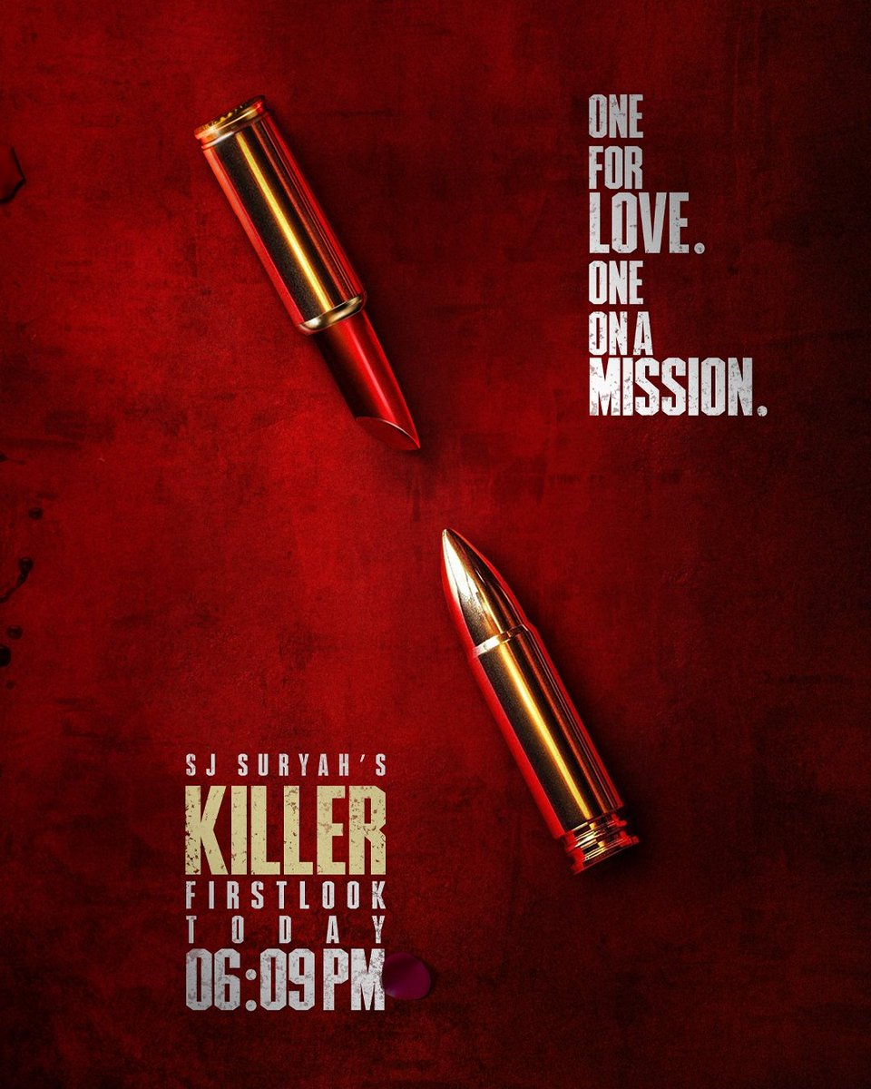 SreeGokulamMovies (@gokulammovies) on Twitter photo Set alarms for 6pm 🕕
#KillerTheMovie
<a href="/iam_SJSuryah/">S J Suryah</a>
<a href="/arrahman/">A.R.Rahman</a>
<a href="/GokulamGopalan/">Gokulam Gopalan</a>
#VCPraveen #BaijuGopalan
#Krishnamoorthy
<a href="/Kirubakaran_AKR/">Kirubakaran Ramasamy</a>
<a href="/PreethiOffl/">Preethi Asrani</a>
<a href="/GokulamMovies/">SreeGokulamMovies</a>
<a href="/tuneyjohn/">Tuney John</a>
#MukeshDop
#NaguArts
#SJSuryah #ARRahmanMusical
#GokulamGopalan Set alarms for 6pm 🕕
#KillerTheMovie
<a href="/iam_SJSuryah/">S J Suryah</a>
<a href="/arrahman/">A.R.Rahman</a>
<a href="/GokulamGopalan/">Gokulam Gopalan</a>
#VCPraveen #BaijuGopalan
#Krishnamoorthy
<a href="/Kirubakaran_AKR/">Kirubakaran Ramasamy</a>
<a href="/PreethiOffl/">Preethi Asrani</a>
<a href="/GokulamMovies/">SreeGokulamMovies</a>
<a href="/tuneyjohn/">Tuney John</a>
#MukeshDop
#NaguArts
#SJSuryah #ARRahmanMusical
#GokulamGopalan