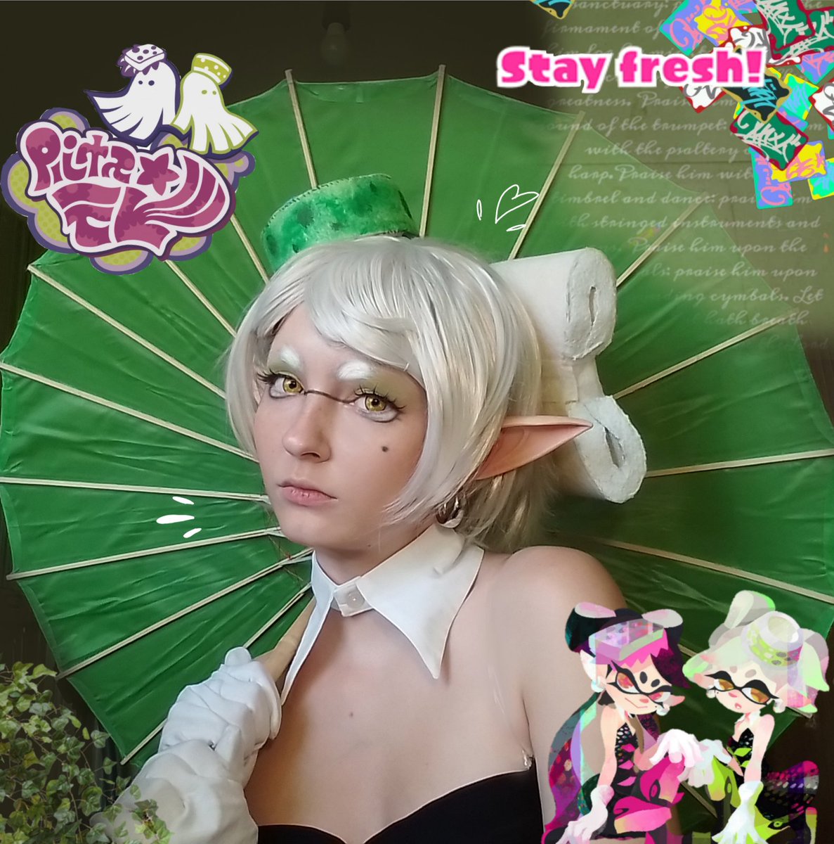 creator_another's tweet photo. Старые фото в Мари. Она наконец канонно обновленная. 

#splatoon #cosplay #Marie https://t.co/iv3B3yQRtP