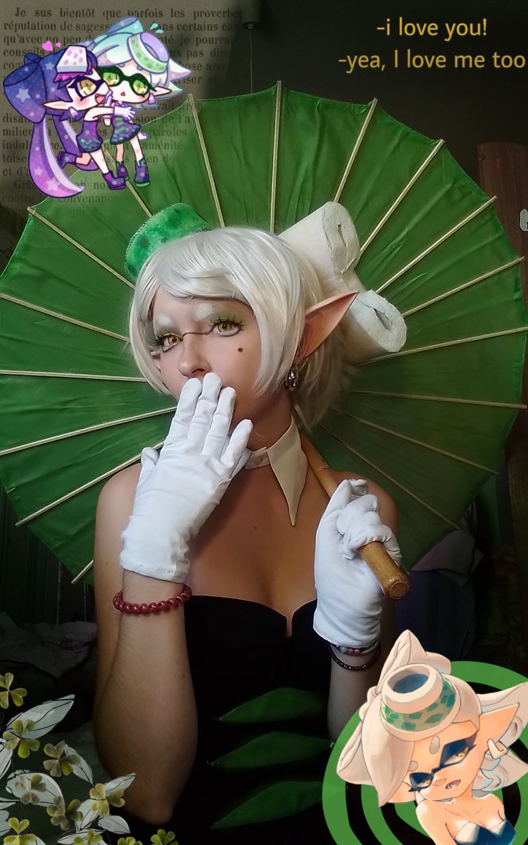 creator_another's tweet photo. Старые фото в Мари. Она наконец канонно обновленная. 

#splatoon #cosplay #Marie https://t.co/iv3B3yQRtP
