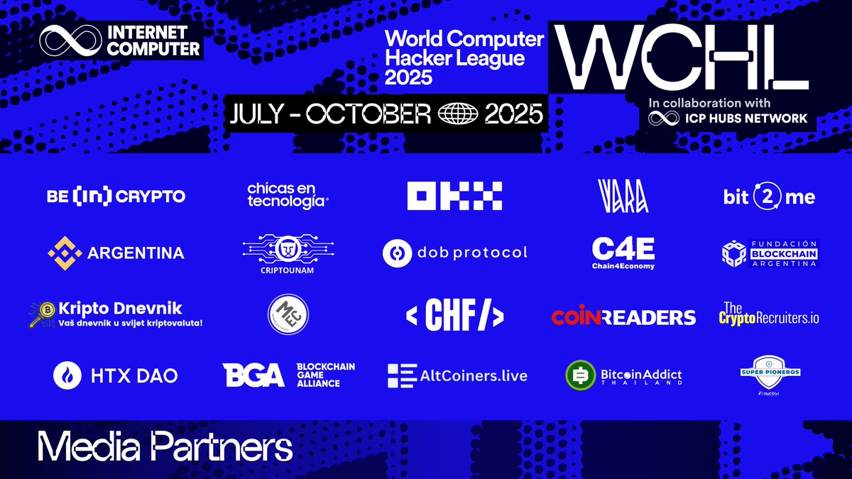 icphub_VN's tweet photo. Builders, gặp gỡ những người lan tỏa sức nóng 📡

#WCHL2025 đã bắt đầu, các builder đang “on fire”!
Rất tự hào khi có các đối tác truyền thông đồng hành và lan tỏa tinh thần ra toàn cầu.
Theo dõi để không bỏ lỡ những câu chuyện từ  builder khắp thế giới! https://t.co/66XrWS8fA9