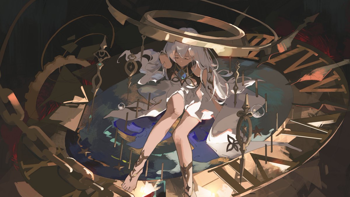 saturn_illus's tweet image. Sands of Eon
#GenshinImpact #Istaroth