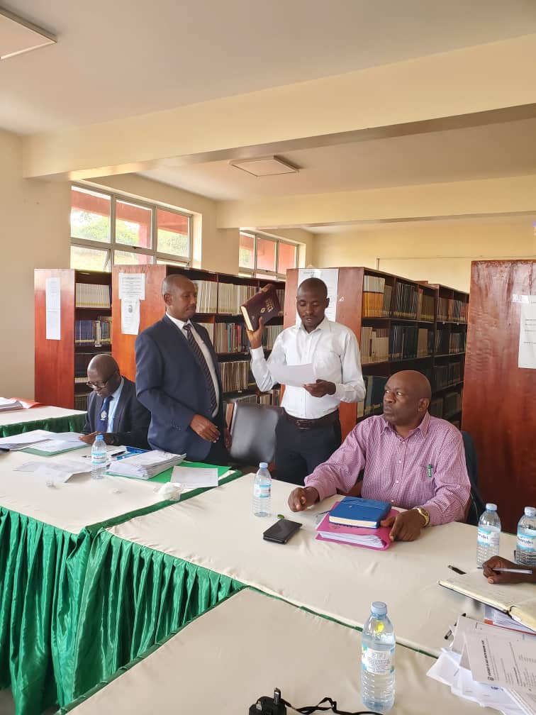 USJM_Official's tweet image. #UPDATE: New members of USJM Council:
1. Sr. Dr Prisca Kobisingye representing Senate.
2. Mr. Moses Tindyebwa the Guild Representative. #VisitUSJM @USJM_Official
"FORSTER EXCELLENCE AND INTEGRITY"