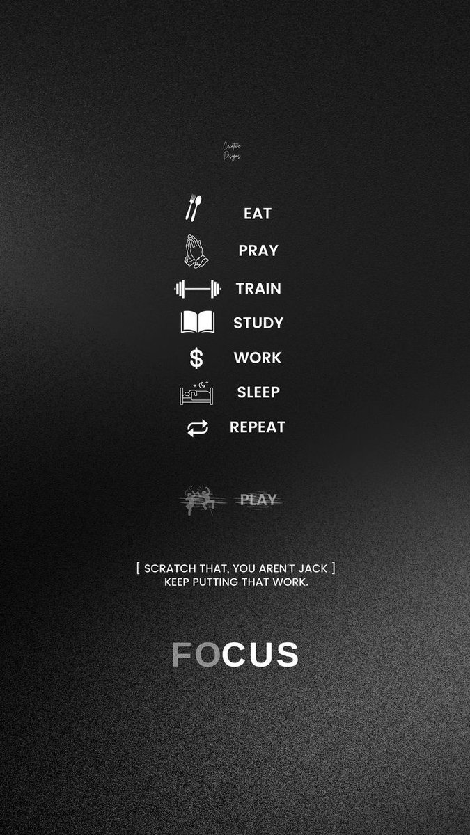 Focus is the gateway to impact .
In a world built to distract you , your ability to concentrate is a superpower .

When you focus you filter noise , align with purpose and move with precision.

Success doesn't require doing more , just doing what matters with full attention.
