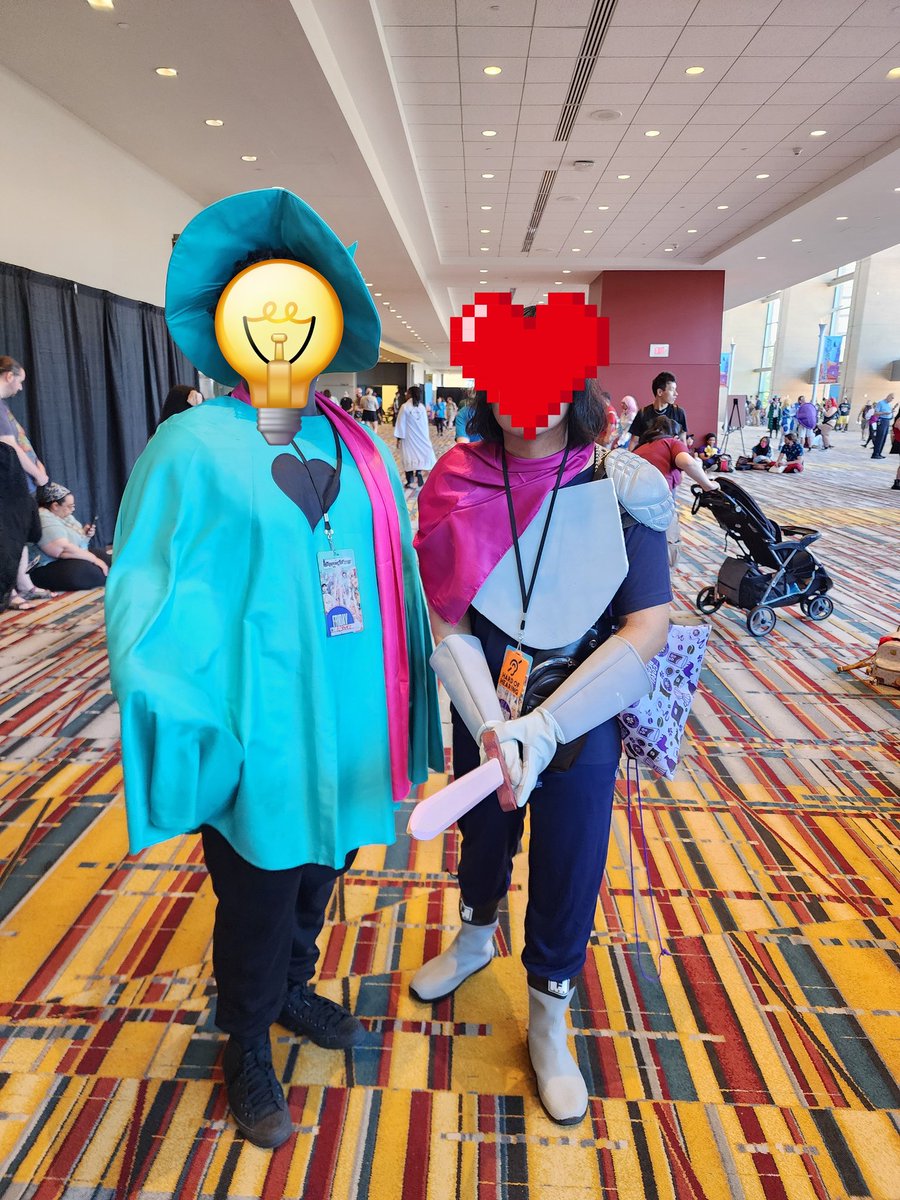 V3rdant_TW's tweet image. MORE PICS!!!

#ConnectiCon #ConnectiCon2025 #Deltarune #UndertaleYellow