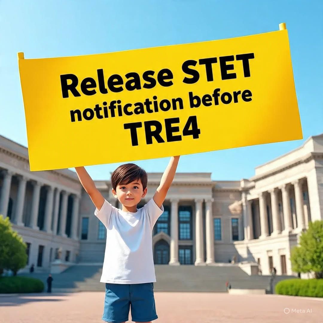 2019Allow's tweet photo. #ReleaseSTET
STET की तारीख़ क्यों नहीं तय हो रही? छात्र पूछ रहे हैं— TRE-4 से पहले STET कब होगा?
शिक्षा विभाग और BSEB जवाब दें!
मजदूर न बनाओ हमारी सरकार 

@BiharEducation_
@DileepY51270176
@NitishKumar  @officialbseb https://t.co/FBKrGGmDiA
