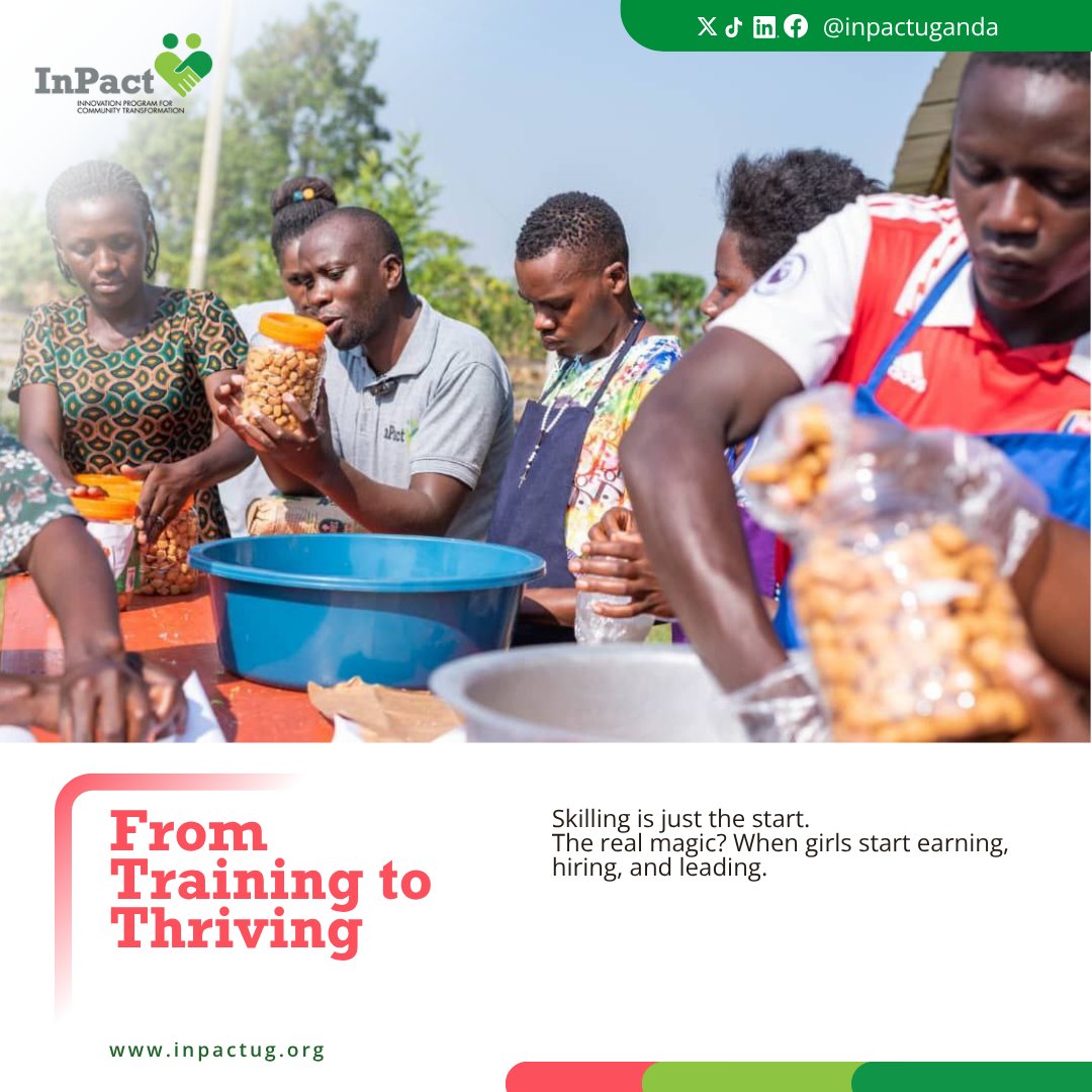 From Training to Thriving
Skilling is just the start.

We're building pathways from classrooms to boardrooms, where youth aren't just learning, they're earning, hiring, and leading.

#SkillsToThrive #YouthEmpowerment #InpactUganda