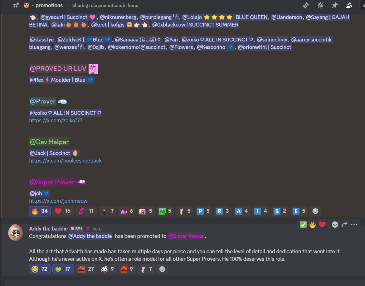 THE MOST AWAITED PROMOTION IS THERE - <a href="/nair_advaith/">Advaith</a> HAS BEEN PROMOTED TO SUPER PROVER

HUGE CONGRATS WW🎉