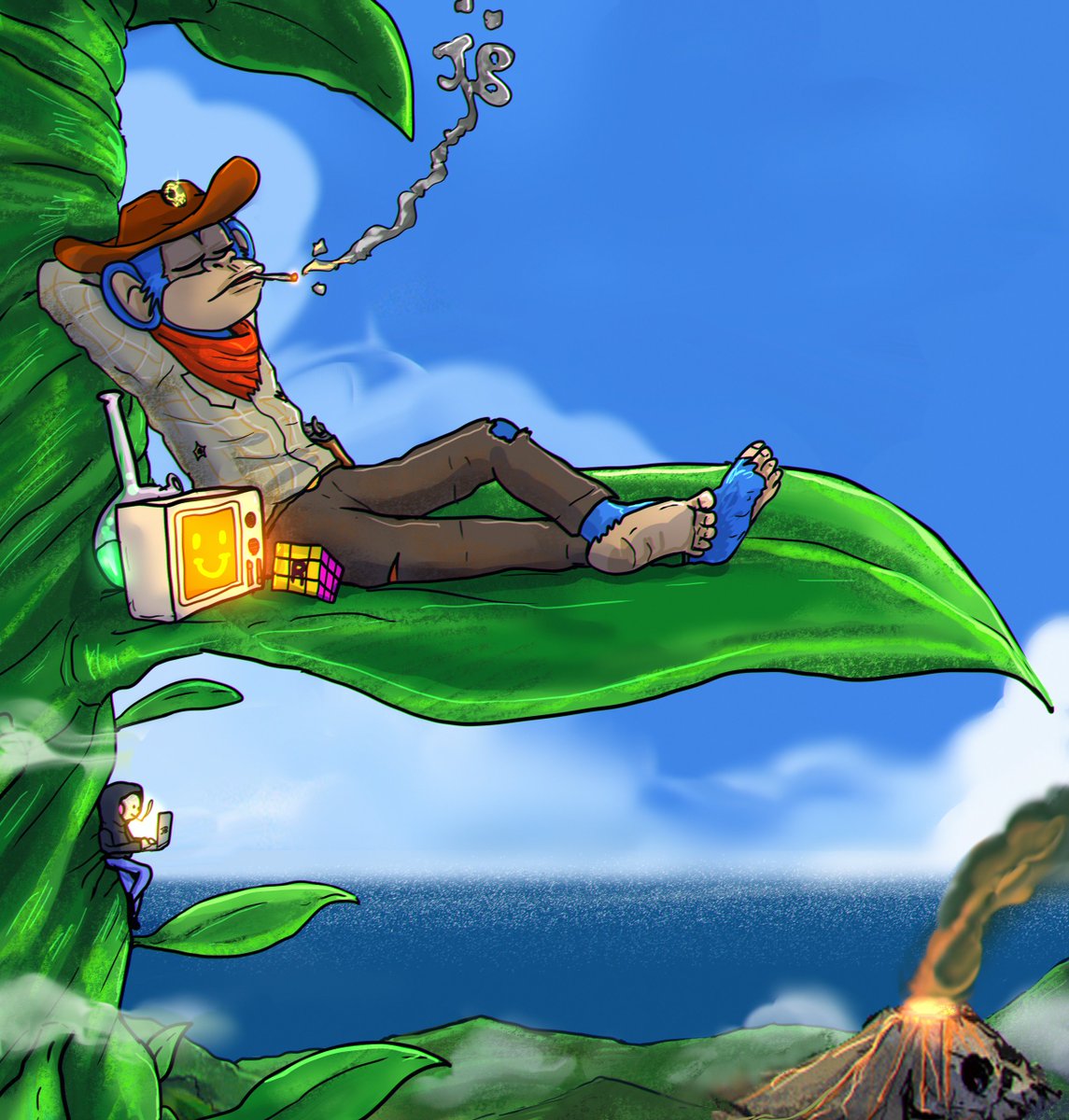 These seeds have really thrived here.🌱
🏝️Time to start exploring Jungle Bay.

🥽👇
mintr.rarible.com/collection/bas…