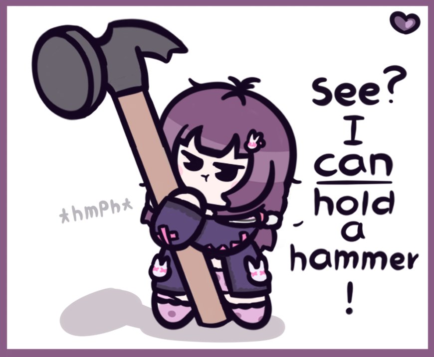 CordiesD1e's tweet image. 🎀 With the grace of a true girlprincess... 🔨 #sliceofshadow