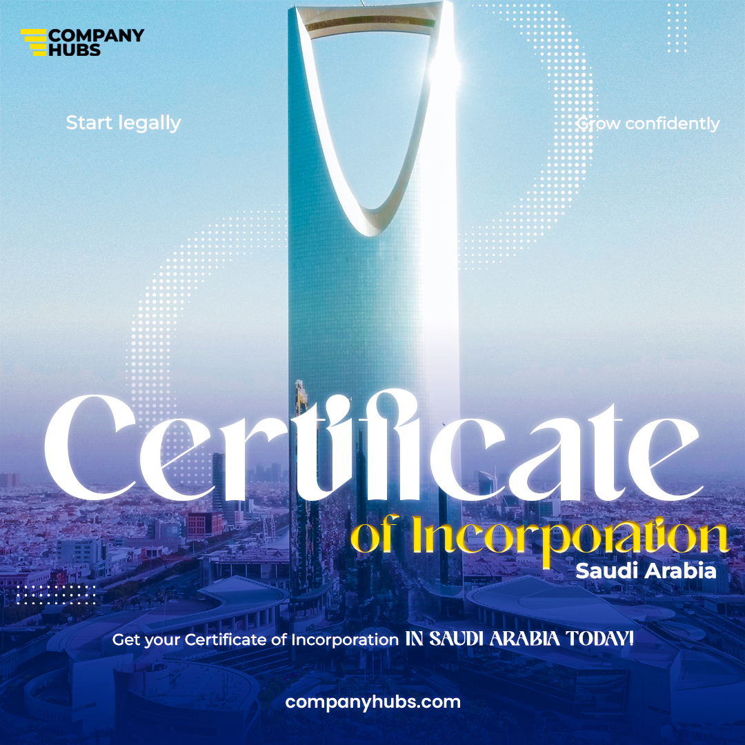 CompanyHubs's tweet photo. CompanyHubs is here to assist you – at every step of registration, and afterwards.
Secure your Certificate of Incorporation through the Ministry of Commerce.
Visit Now: https://t.co/pXN9AVZCId
 
#InvestmentOpportunities #SaudiArabia #Vision2030 #GigaProjects https://t.co/I2ymIHLnRM