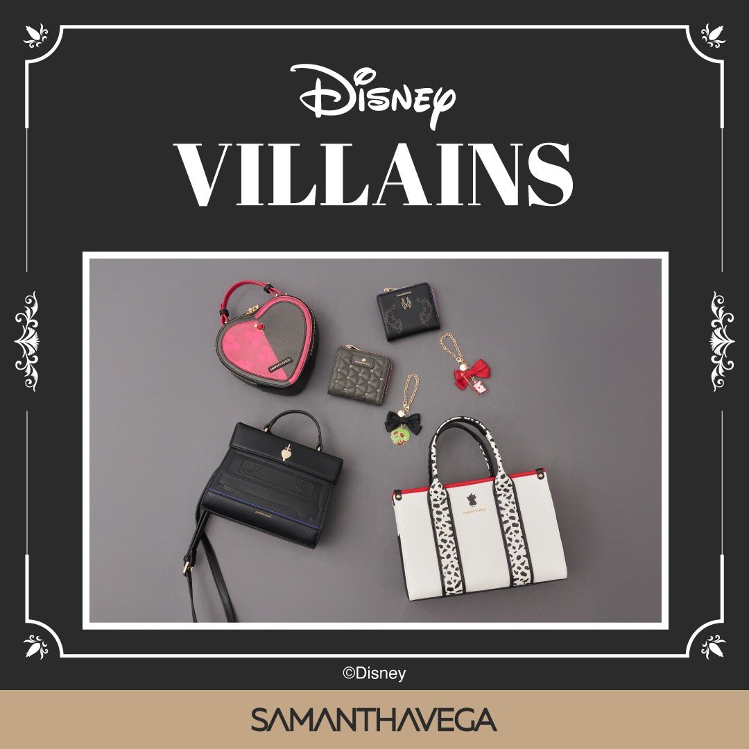 📢情報解禁❕ SAMANTHAVEGAから ディズニー #ヴィランズ コレクション