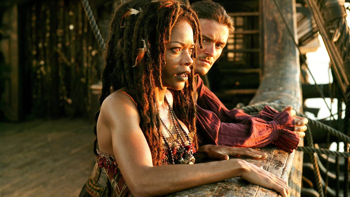 Monopoliodisney's tweet photo. Sempre vou ficar chateada por nunca termos ganhado um filme inteiro sobre a trágica história de amor entre Calypso e Davy Jones. https://t.co/y4npTCl2wZ