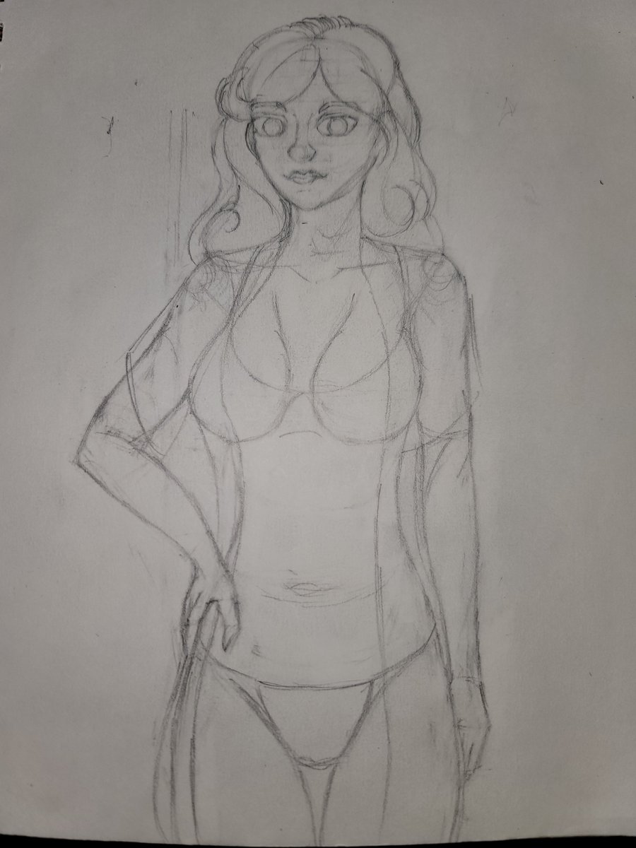 Summer beach foid sketch.