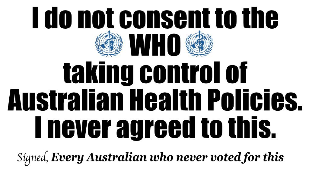 Aussies 
This was kept very quiet. Very limited media coverage 
I wonder why ❓️
Say no‼️