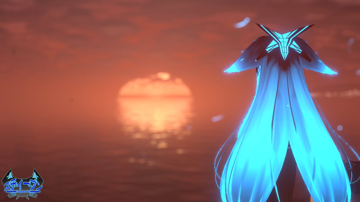 VR_Stephen's tweet image. "Come watch the sunset with me for a while..."
World: Sunset Bay by ~Sam
#VRChat #VRChat_world紹介 #VRChatphotography