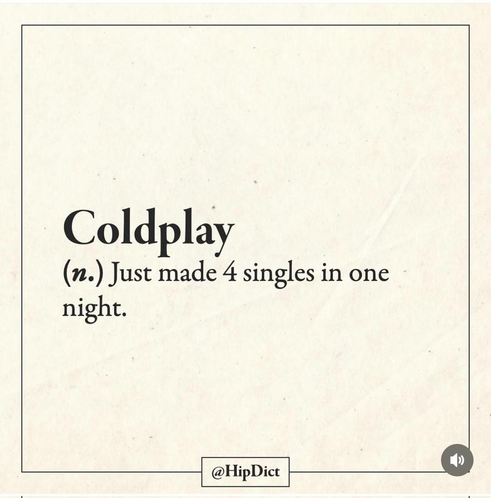 Ouch! The internet strikes again. 😏
#Coldplay
