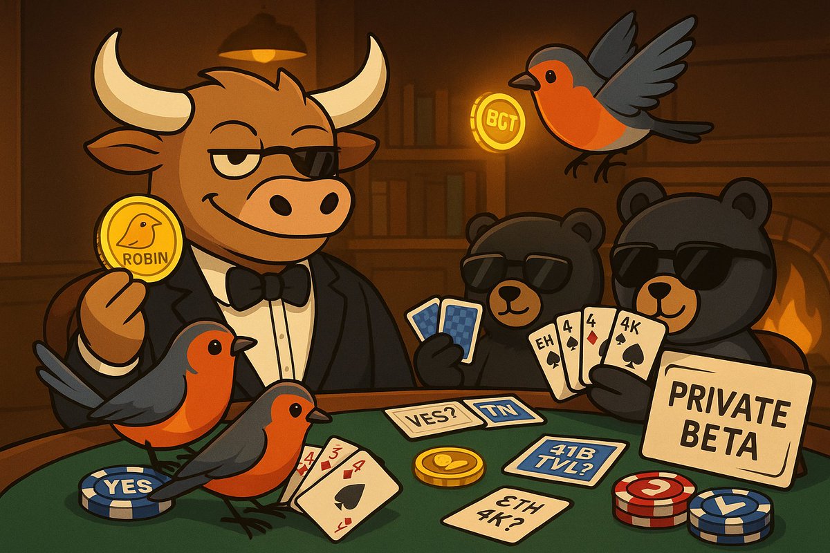 Private Beta: Applications FCFS

We’re opening the doors to our private beta for everyone who's followed us here on X (FCFS).

Here’s how it works:

1) Apply via Google Forms
We’re letting in 100 handpicked traders. This is your chance to test Robin before the public launch. The