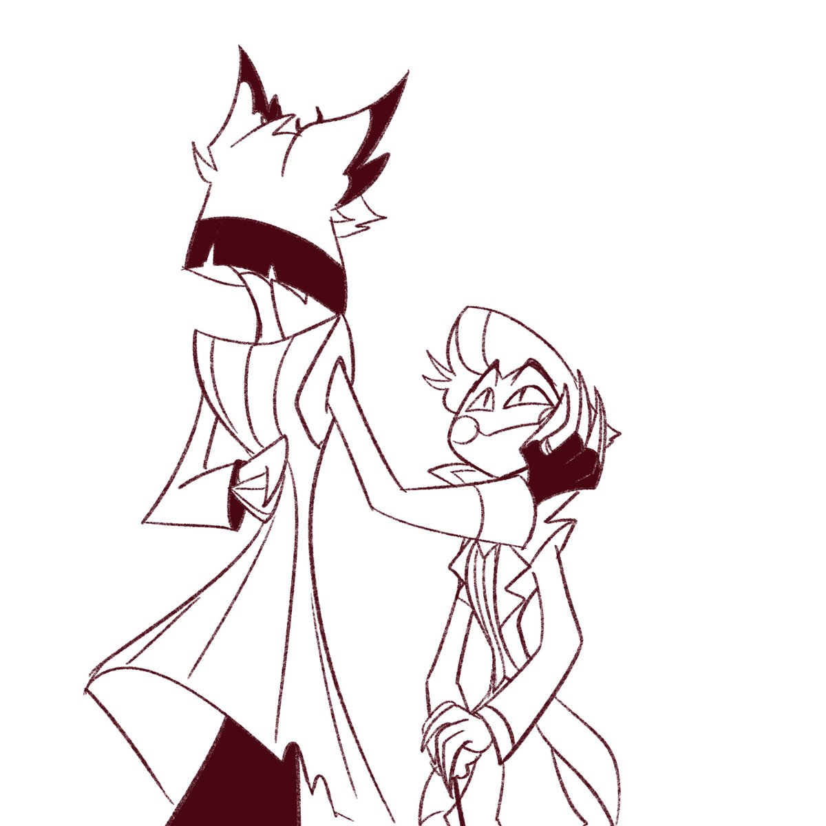 BlitzyBlitzwing's tweet image. TOO cute. 😤
#HazbinHotel #radioapple