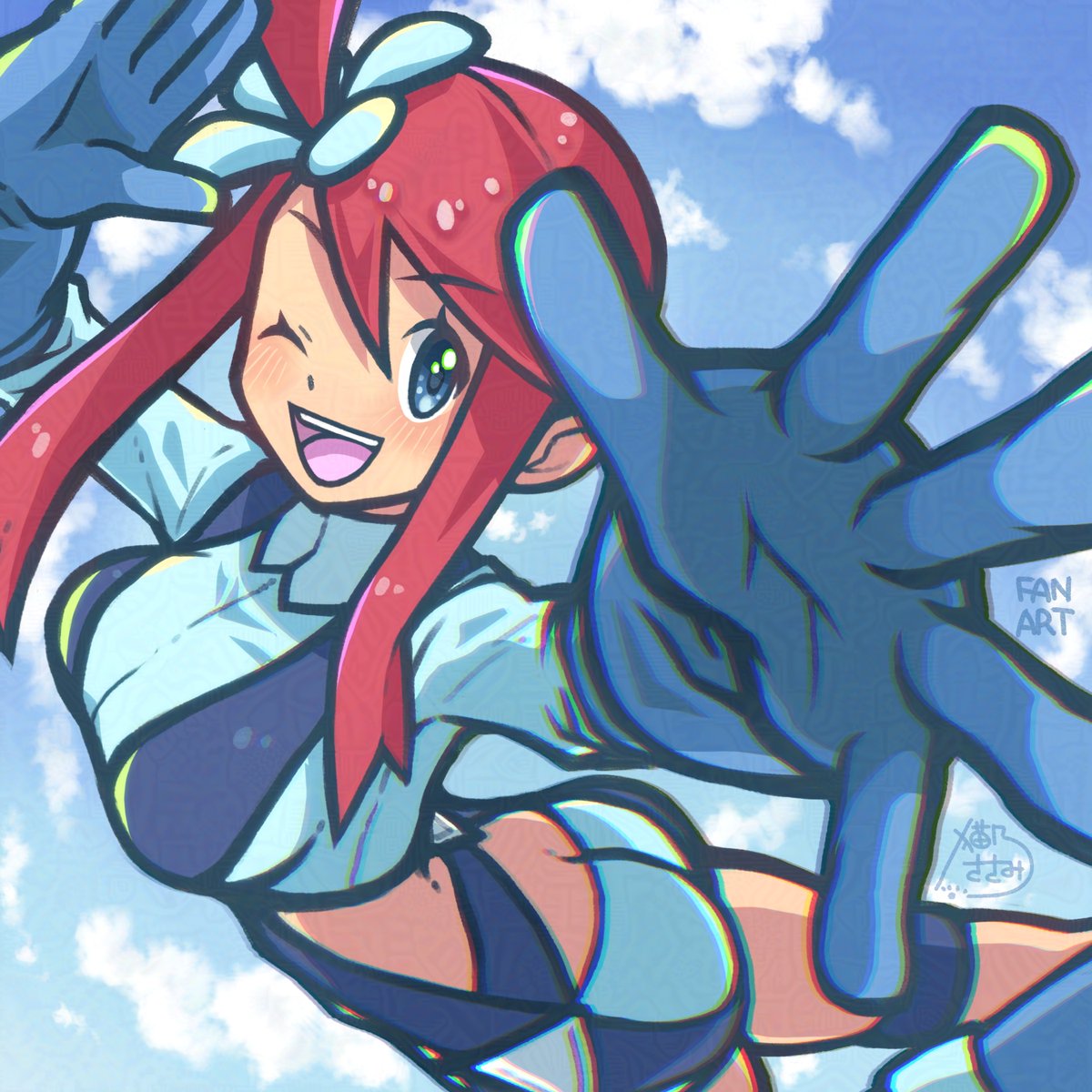 sasami_642's tweet image. 💙🪽