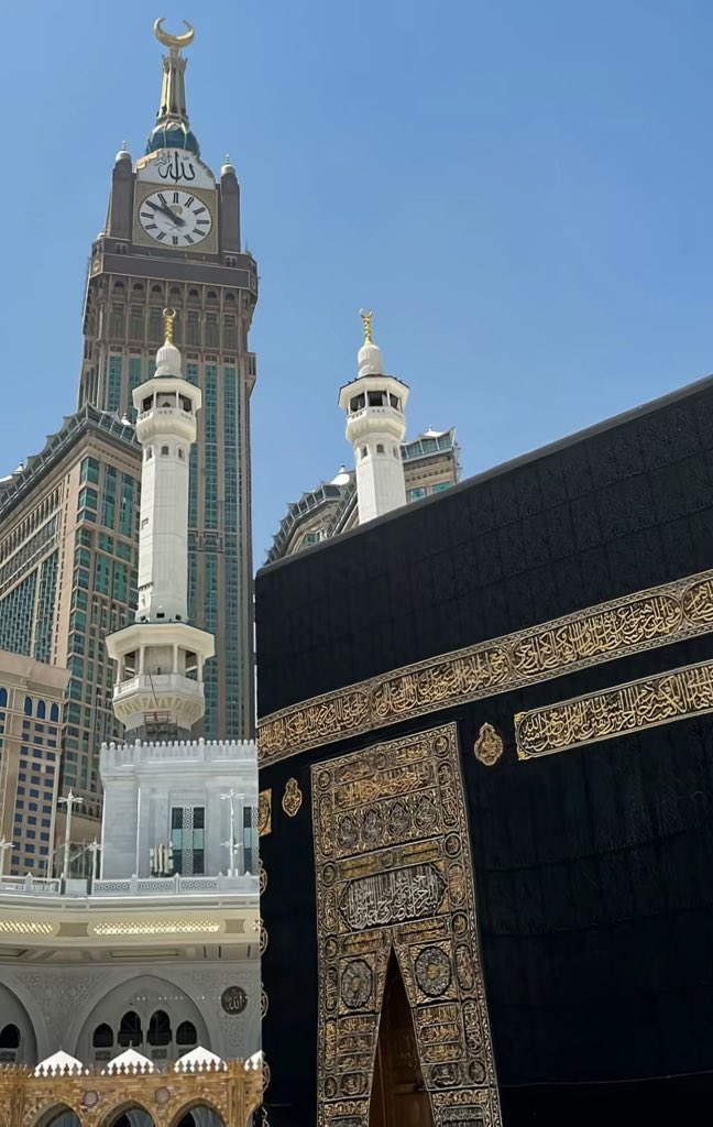 الحمدلله على تمام العمرة ، 
اللهم تقبل منا ولا تترك لنا دعاء إلا وقد أجبته 
ولا ذنبا إلا غفرته. 🤍🕋