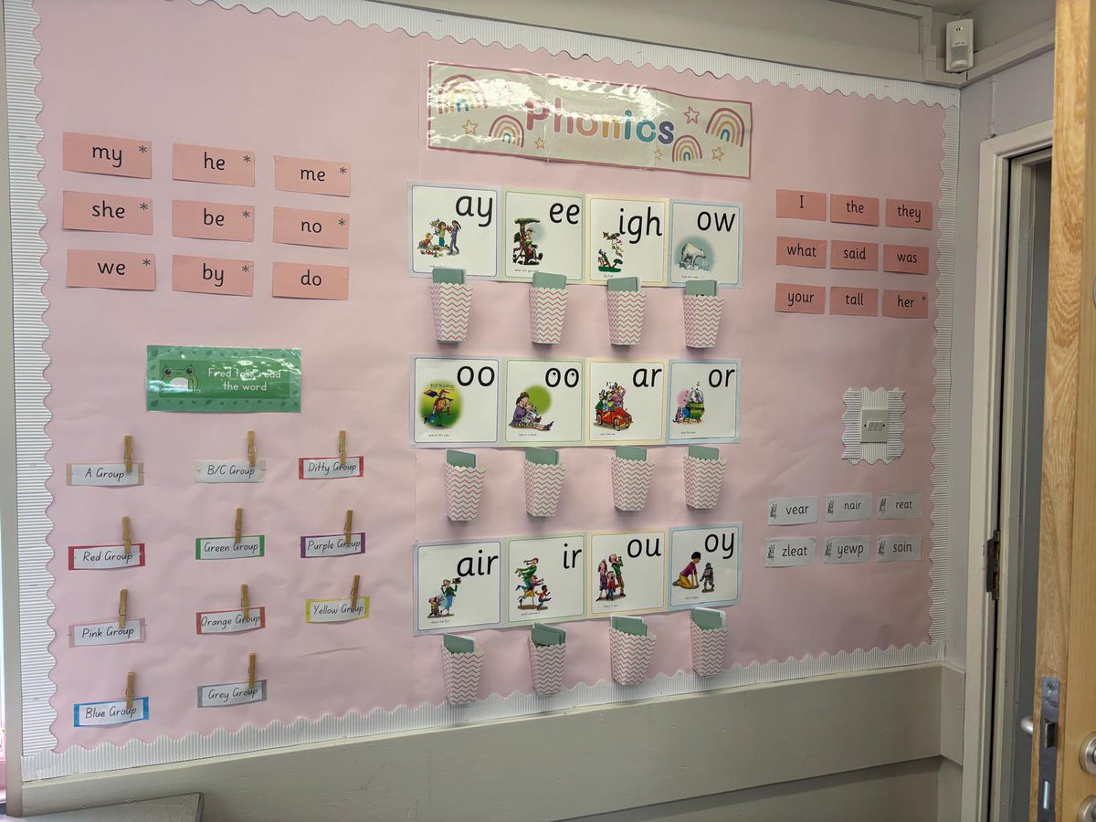 I have had the best first year as Phonics lead working with <a href="/WSHEnglishHub/">Witham St Hughs English Hub</a> 

Next year, I’ll be moving into Year 1 with my class! Excited to see what we can achieve together. 
Completely obsessed with my phonics wall for next year 💗
<a href="/RuthMiskinEdu/">Ruth Miskin Training</a>