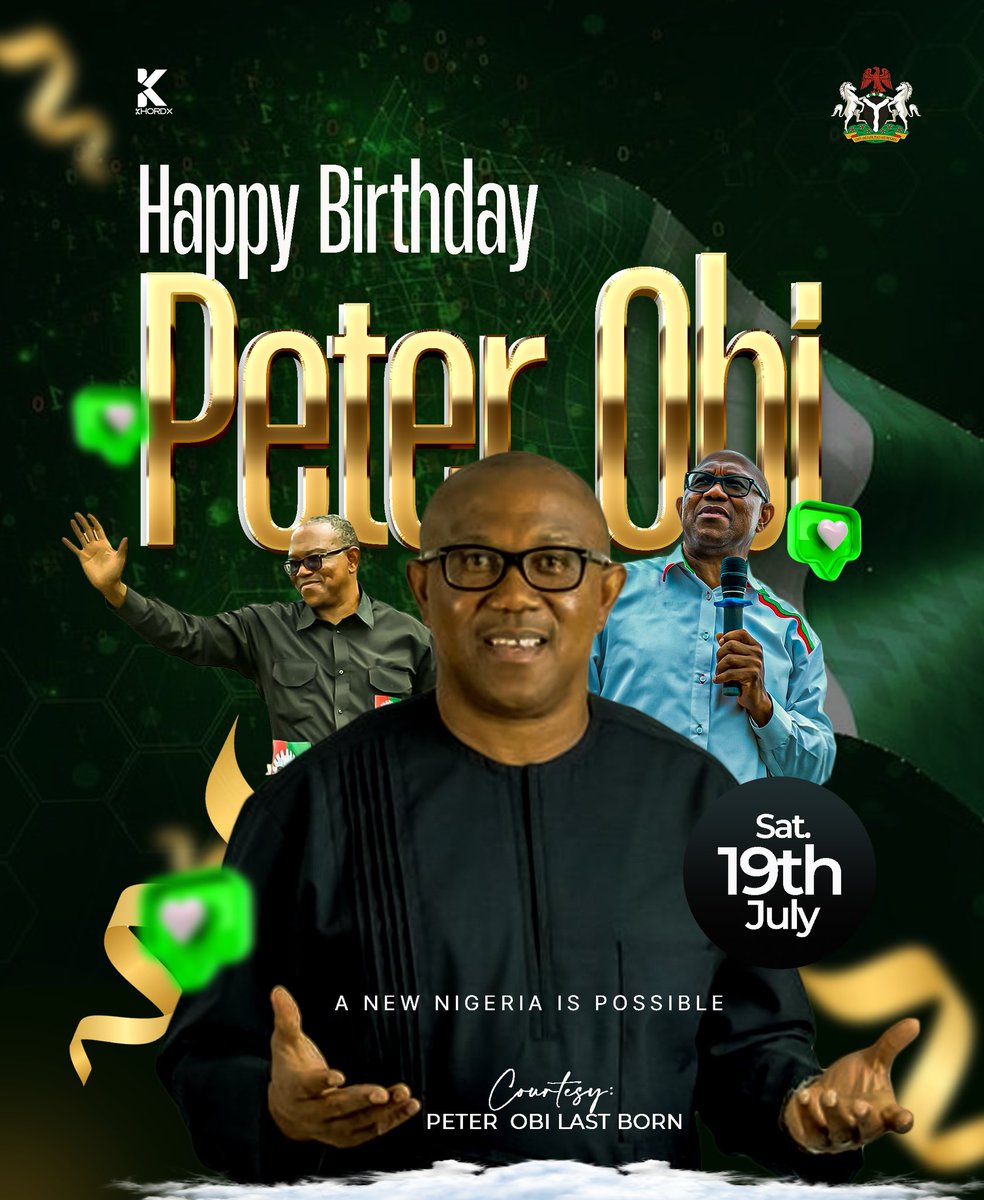 RealAlmoner's tweet image. Dear Mr. Peter Obi @PeterObi,

Happy Birthday, sir! On this special day, we celebrate not just your life but the incredible legacy you’ve woven into the fabric of Nigeria’s story. Your tenure as Governor of Anambra State remains a shining beacon of excellence—transforming lives…