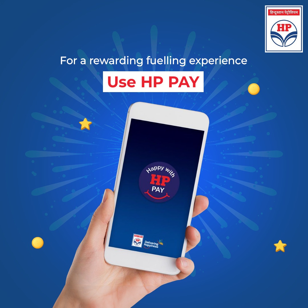 AndSaikripa's tweet photo. HP PAY App comes loaded with benefits. Better fueling experience, more savings and exciting rewards are just a few of the many. Download the HP PAY App now and enjoy manifold advantages. Our customers love it too!!
#HPCL
@HPCL @HPCL_Mumbai @hpcl_retail @debu100971 @duttajitamrit https://t.co/izjakUZOz0