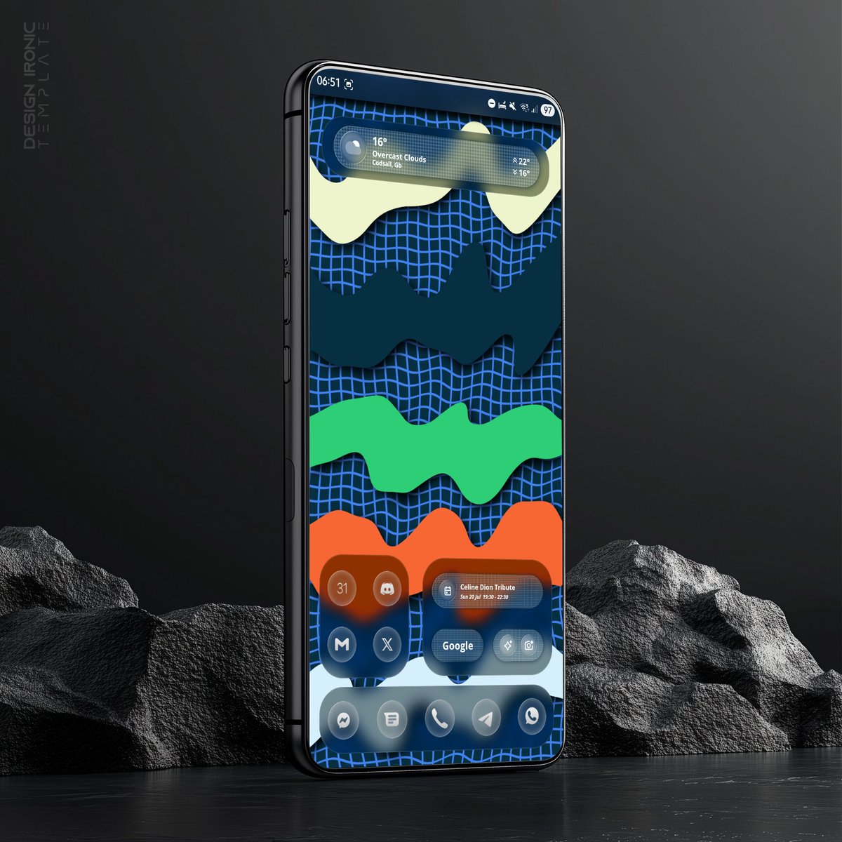 Markfern811's tweet image. Morning
Wall Credits to @MarcusBremen
Just a recreation by me.
#klwp
#Photoeditor
#kwgt @A_Space_Dust Liquid Glass Pack
Icons @AndroidTools3 Liquid Glass 26 Round
@SmartLauncher
#hishoot2i
#S23Ultra