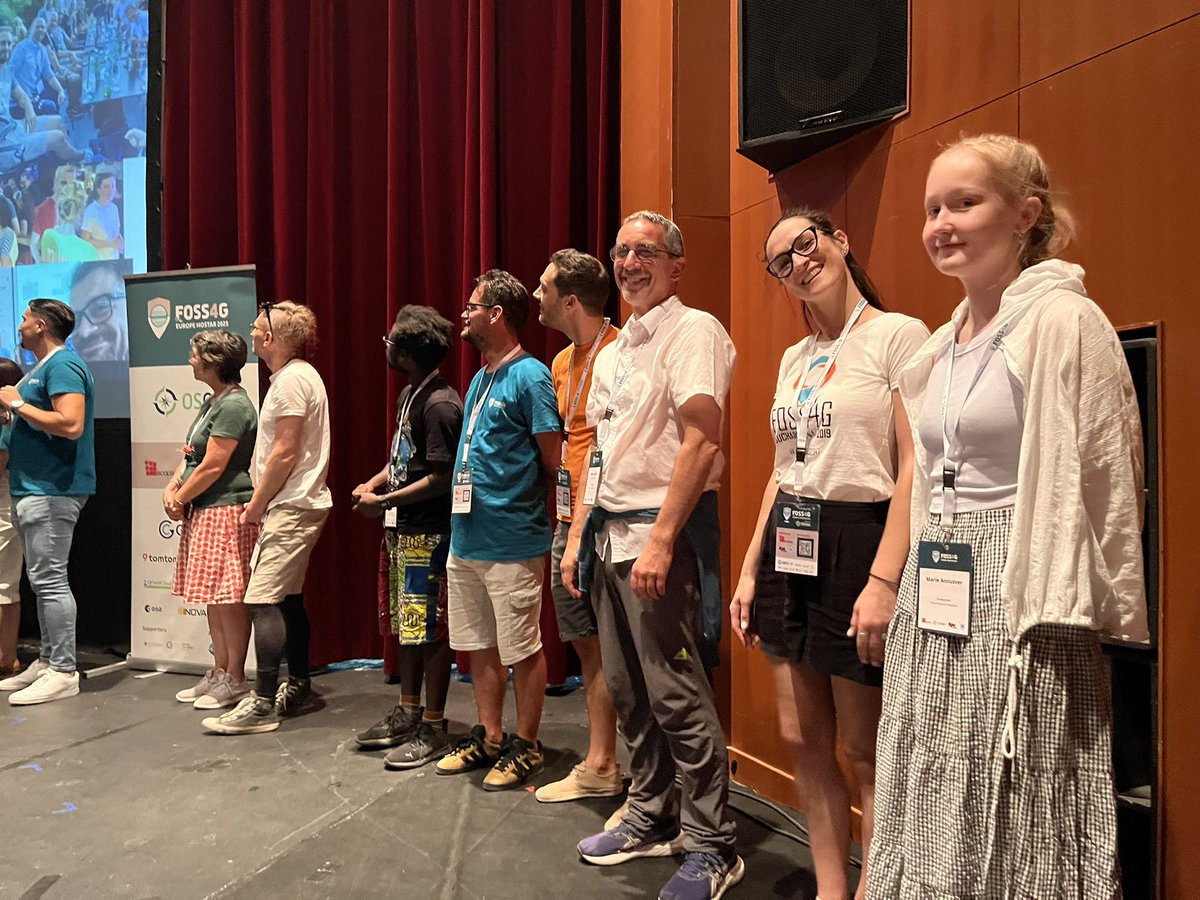 A heartfelt THANK YOU to everyone who made this event possible — from the tireless local organizers to the international contributors who brought their passion and expertise. #FOSS4G #Mostar #OSGEO