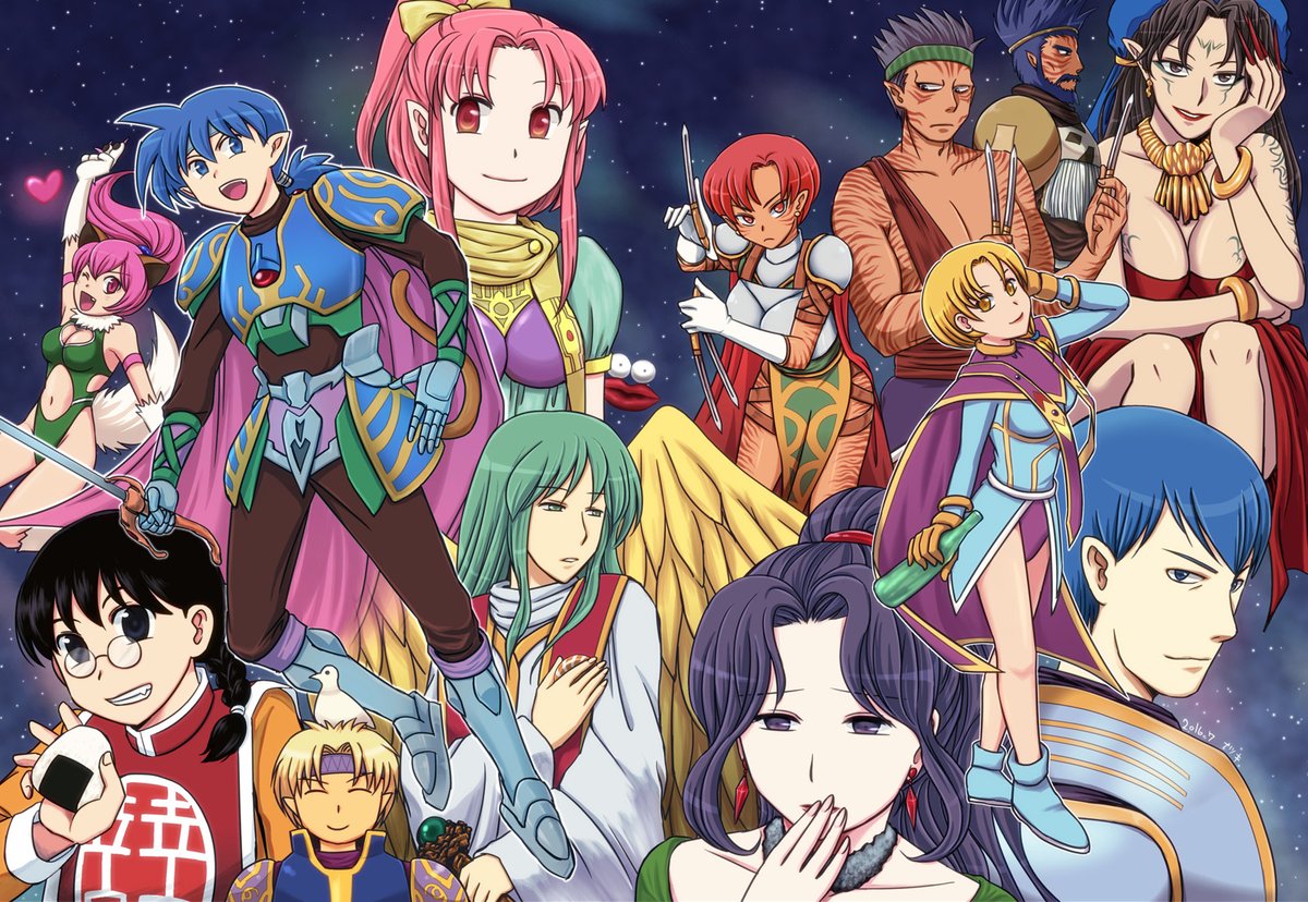 SO1再掲
SFC版でわちゃわちゃ描いてるのがあまりなかった