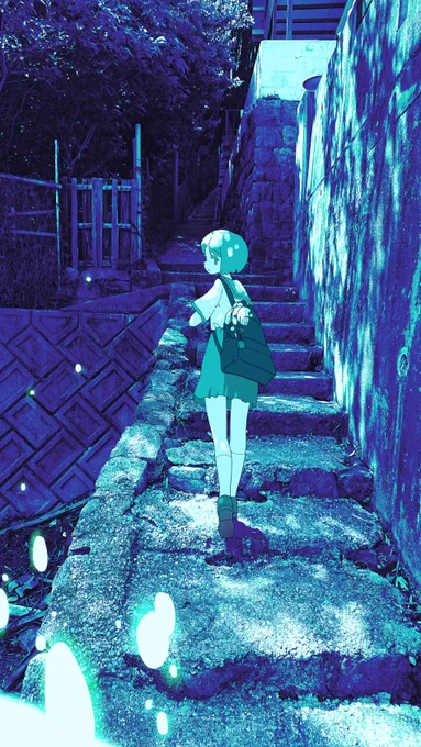 広島を散策する娘たち #暑いので涼しげな画像を貼る #ひろしま散歩