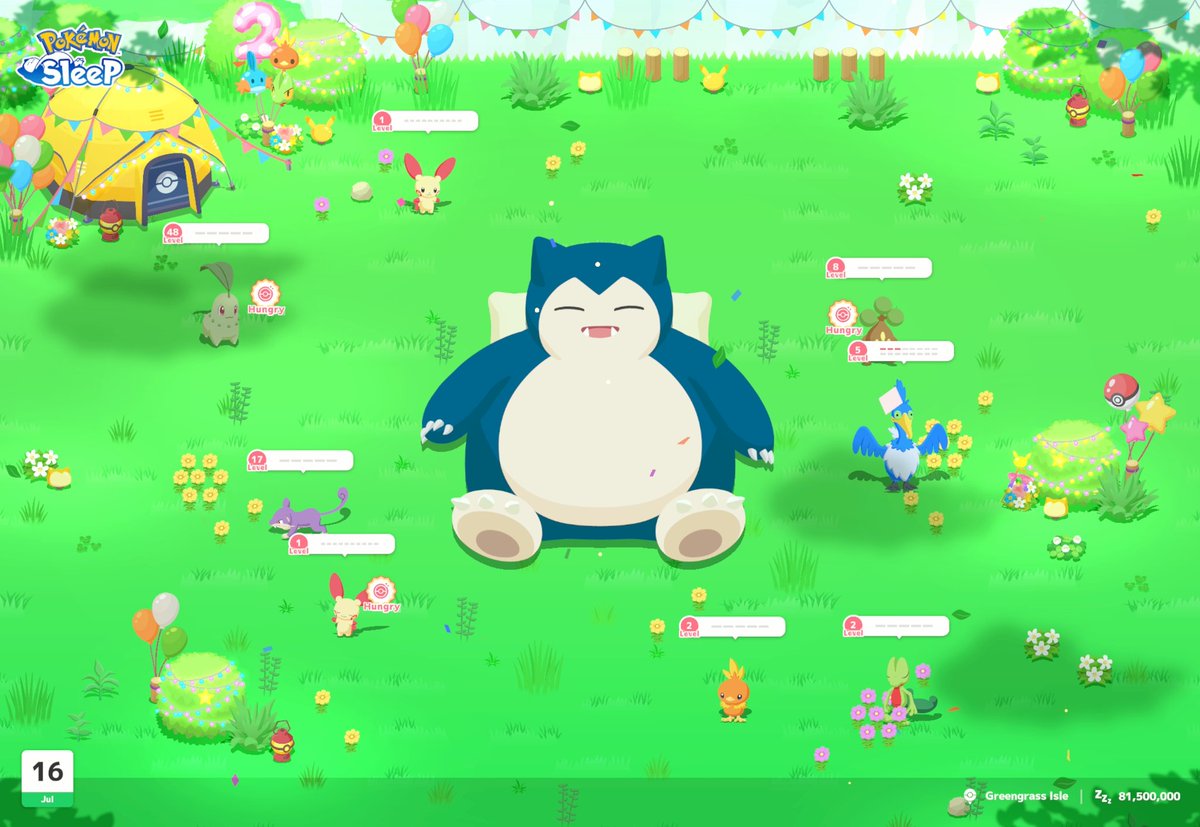 RezWolfJT's tweet image. #PokemonSleep2nd! #PokemonSleep
New friends