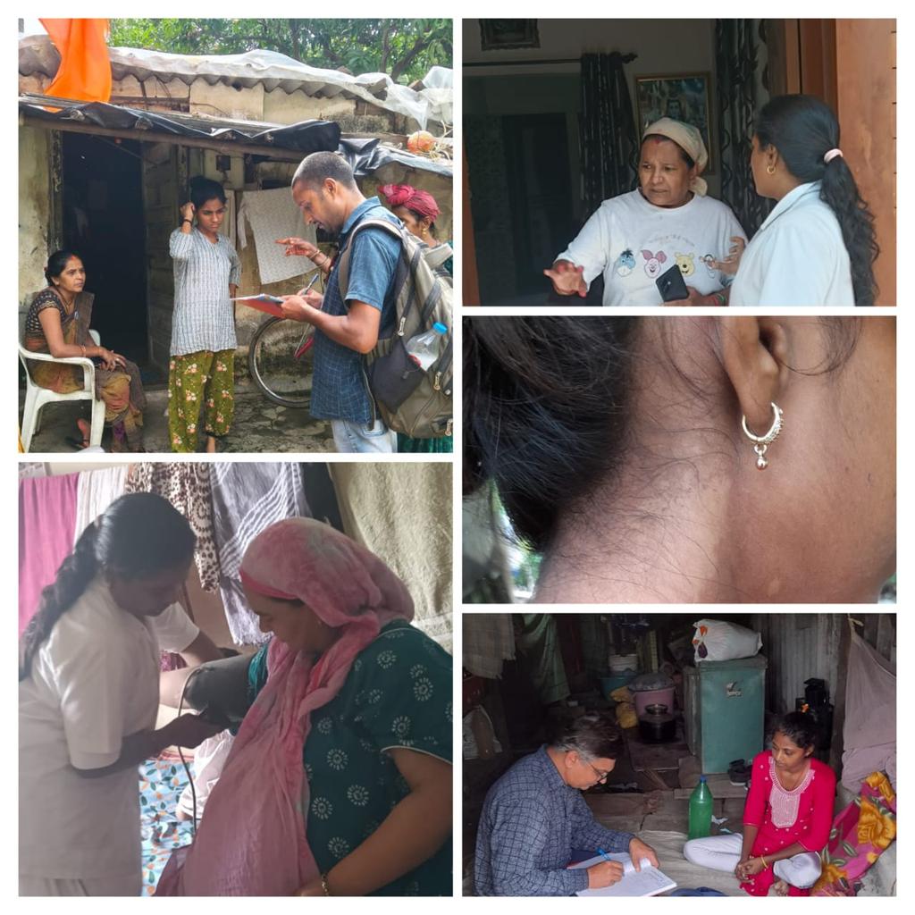 leprosy servey activity uphc Abrama