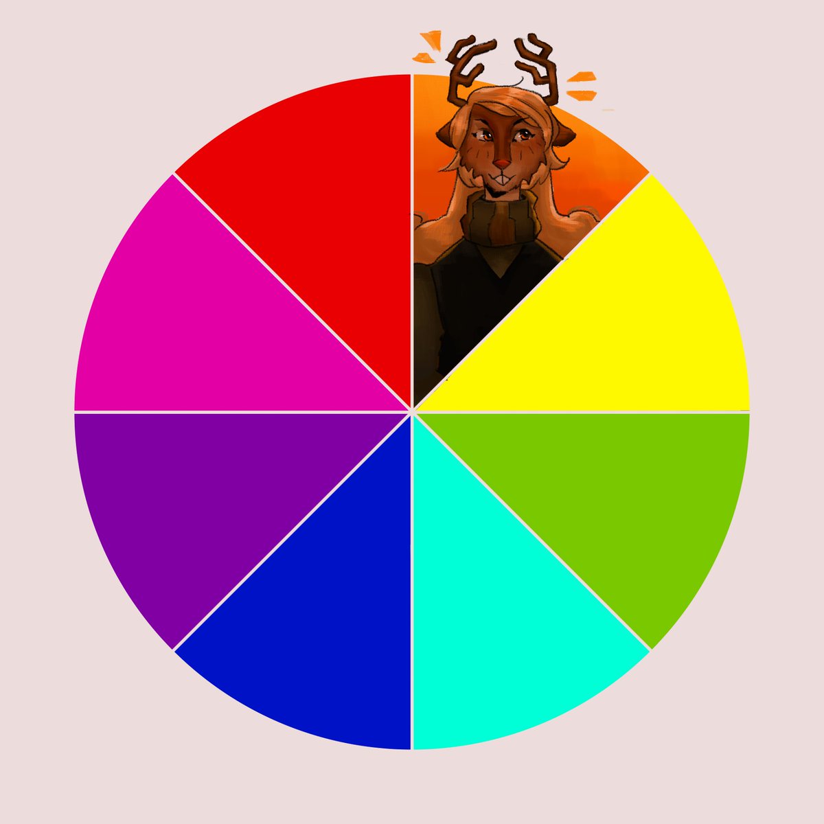 tounlio's tweet photo. im doing the color wheel thing with deltarune characters. first off, a noelle for orange:) #deltarune #noelleholiday #utdr https://t.co/mgxanQcZIf