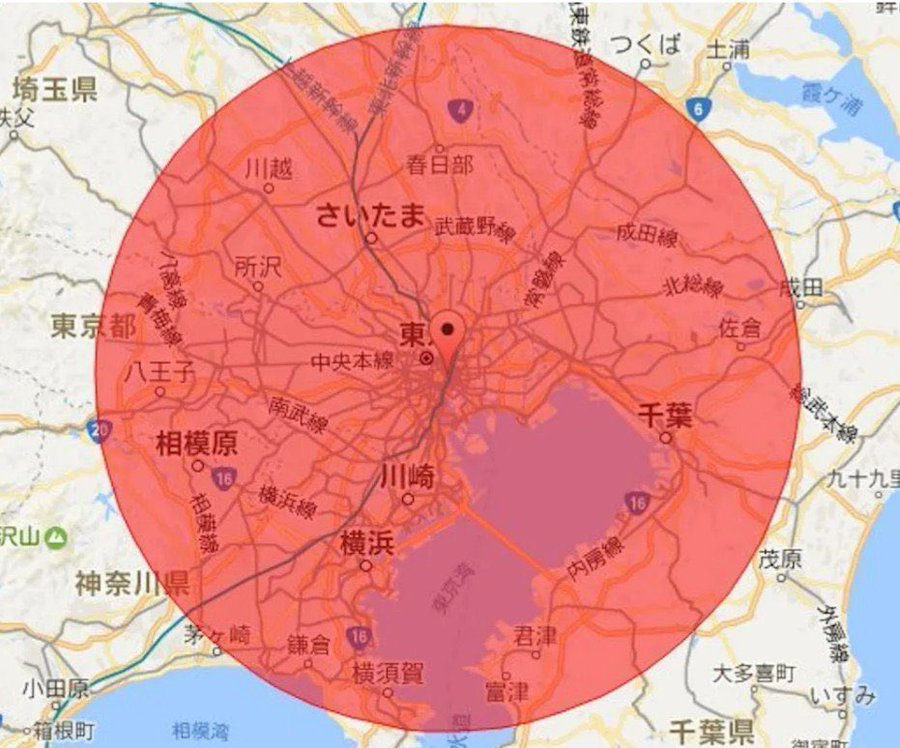 20_fire_ant's tweet image. この円の中で生まれた人ストレスとかないだろ