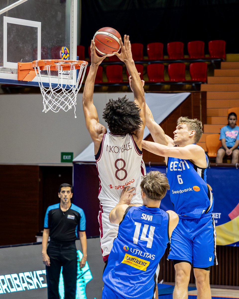 🚨4-Year Coaches🚨

Check out Latvia and current T-Bird Francois Nkoy-Eale today at 10AM MT in the semifinals of 2025 EuroBasket vs. Switzerland.

Francois had 4 points, 7 rebounds and 2 blocks in a quarterfinal win over Great Britain on Friday.