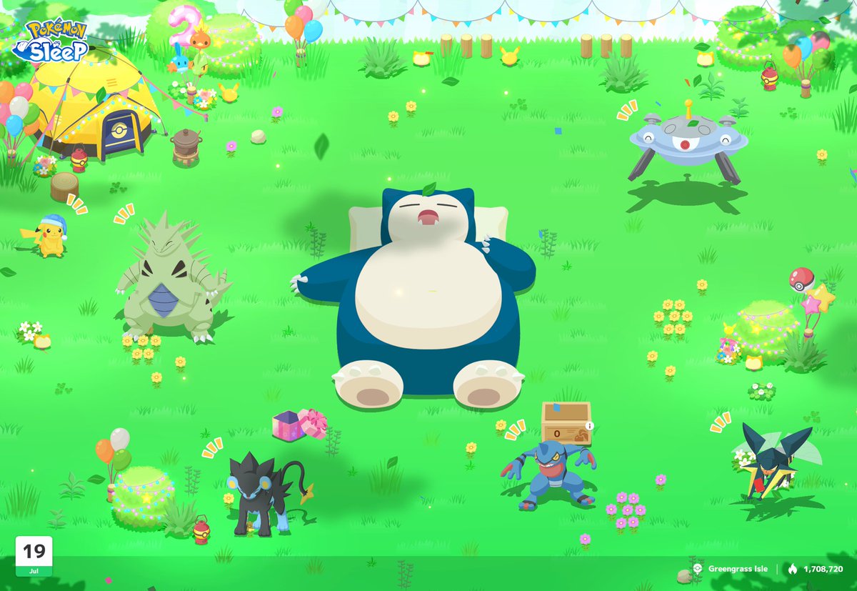 PauldV10287's tweet image. #PokemonSleep2nd breakfast club this morning