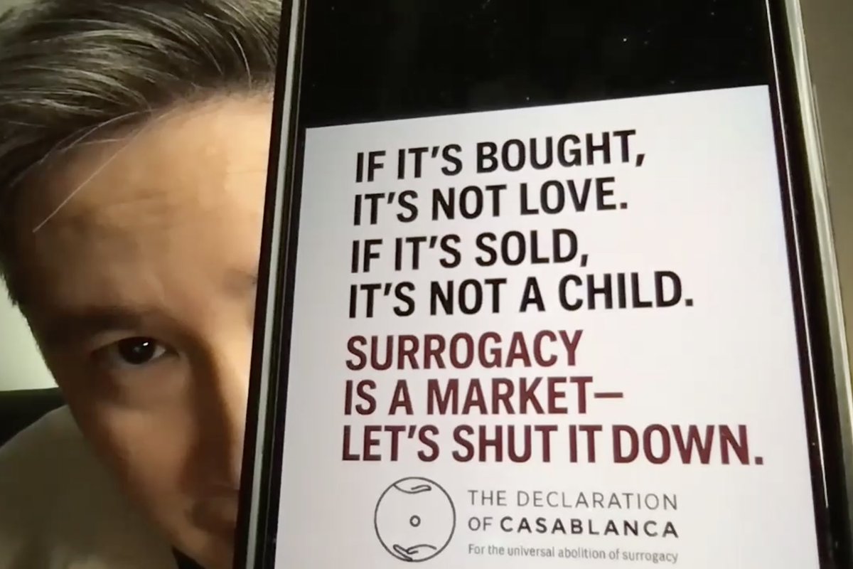 The same could be said about adoption, egg donation, and foster care. They are all child supply markets. Let’s shut them all down.