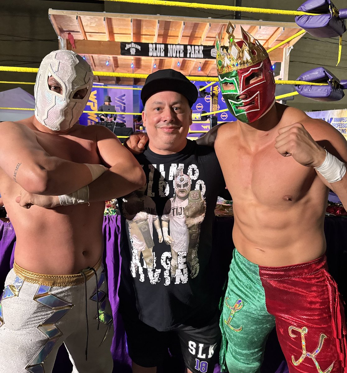 Met some luchas tonight  #wpw #bamboo #elrey